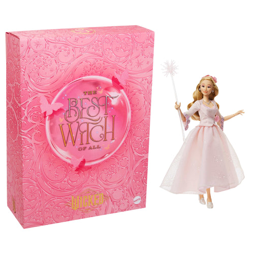 Universal Pictures’ Wicked: For Good Collectible Glinda Fashion Doll With Removable Outfit, Inspired By The Movie, Wicked product photograph published by Mattel
