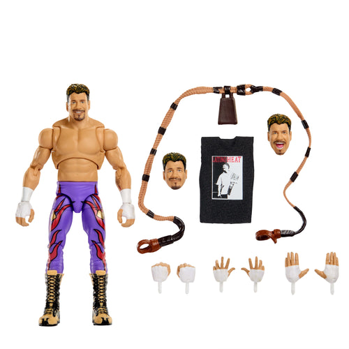 WWE Ultimate Edition Eddie Guerrero Action Figure & Accessories Set, 6-Inch Collectible Superstar, WWE product photograph published by Mattel