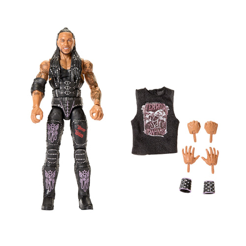 WWE Elite Damian Priest Action Figure, Series #122 Set, 6-Inch Collectible With Accessories, WWE product photograph published by Mattel