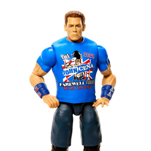 WWE John Cena Action Figure, Main Event Series #162, 6-Inch Collectible With Articulation, WWE product photograph published by Mattel