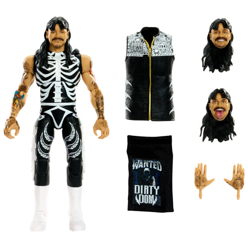 WWE Ultimate Edition Dirty Dominik Mysterio Action Figure & Accessories Set, 6-Inch Collectible, WWE product photograph published by Mattel