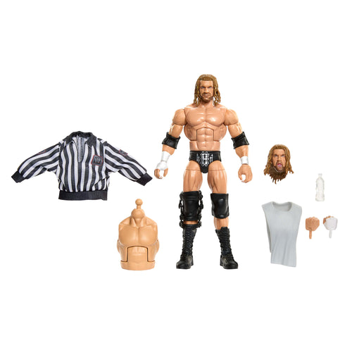 WWE Elite Collection Premium Live Event Triple H Action Figure Set, Summerslam Series Collectible, WWE product photograph published by Mattel