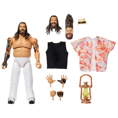 WWE Legends Ultimate Edition Bray Wyatt Action Figure & Accessories Set, 6-Inch Collectible, WWE product photograph published by Mattel