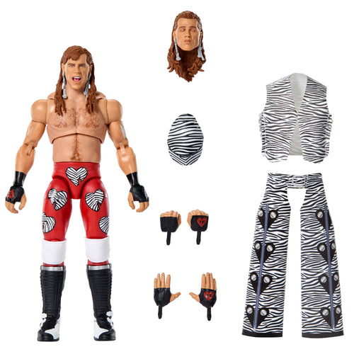 WWE Ultimate Edition Shawn Michaels Action Figure & Accessories Set, 6-Inch Collectible Superstar, WWE product photograph published by Mattel
