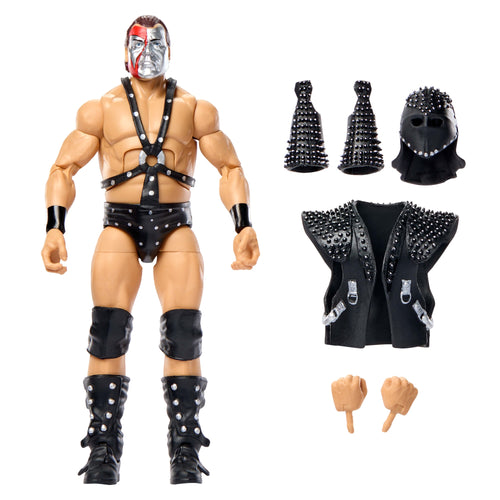 WWE Elite Demolition Ax Action Figure, Series #123 Set, 6-Inch Collectible With Accessories, WWE product photograph published by Mattel