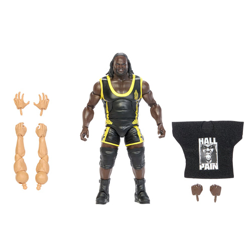 WWE Elite Legends Mark Henry Action Figure & Accessories, Series 32 6-Inch Set, WWE product photograph published by Mattel