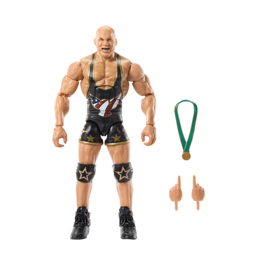 WWE Elite Legends Kurt Angle Action Figure, WWE product photograph published by Mattel Creations