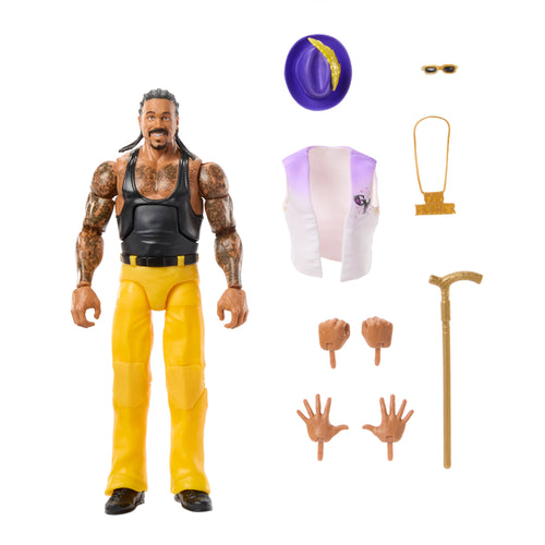 WWE Elite Legends Godfather Action Figure, WWE product photograph published by Mattel Creations