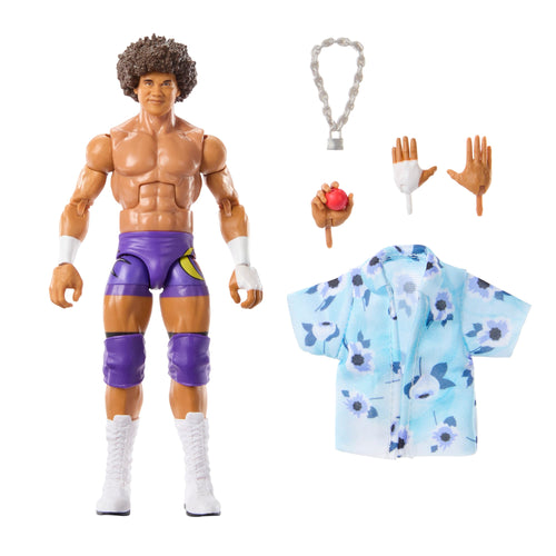 WWE Elite Legends Carlito Action Figure, WWE product photograph published by Mattel Creations
