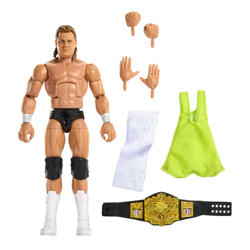 WWE Elite Legends Curt Hennig Action Figure & Accessories, WWE product photograph published by Mattel Creations