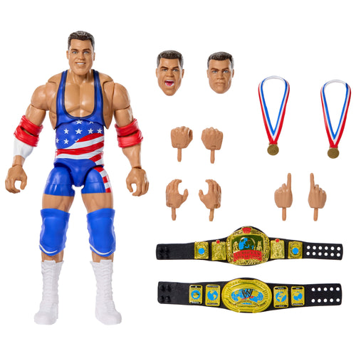WWE Ultimate Edition Monday Night War Kurt Angle Action Figure, WWE product photograph published by Mattel Creations