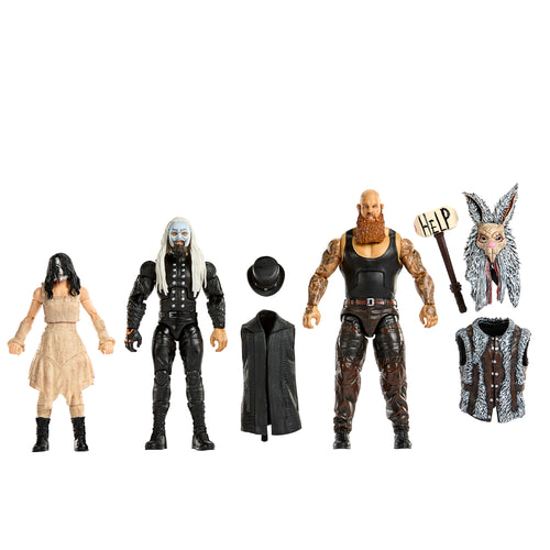 WWE Elite Collection Wyatt Sicks Set of 3 Action Figures, WWE product photograph published by Mattel Creations