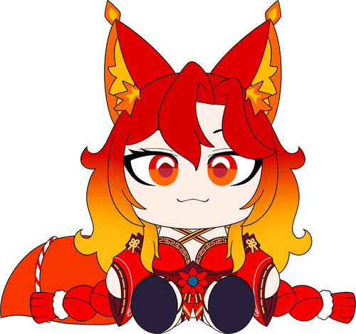 Fire Smug Alana Plush (9in), Youtooz plush product photograph published by Youtooz
