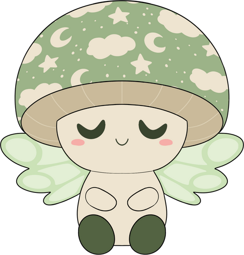 Snoozeshroom Plush (9in), Youtooz plush product photograph published by Youtooz