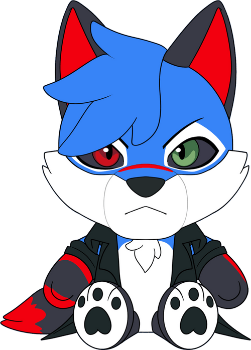 SonicFox Plush (9in), Youtooz plush product photograph published by Youtooz