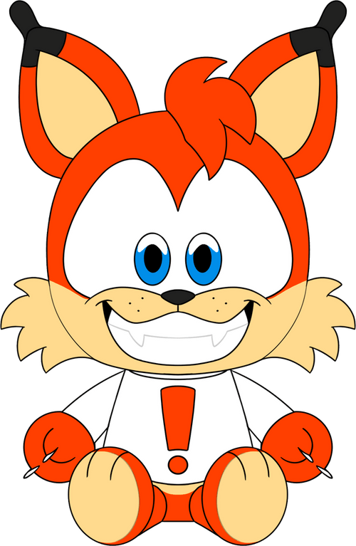 Bubsy Plush (9in), Youtooz plush product photograph published by Youtooz