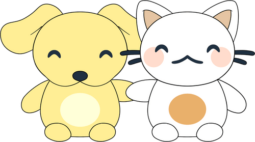 Suni and Luna Plush (6in), Youtooz plush product photograph published by Youtooz