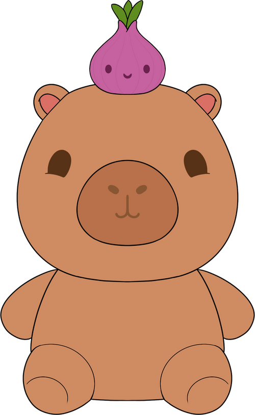 Viyaura Capybara Plush (9in), Youtooz plush product photograph published by Youtooz