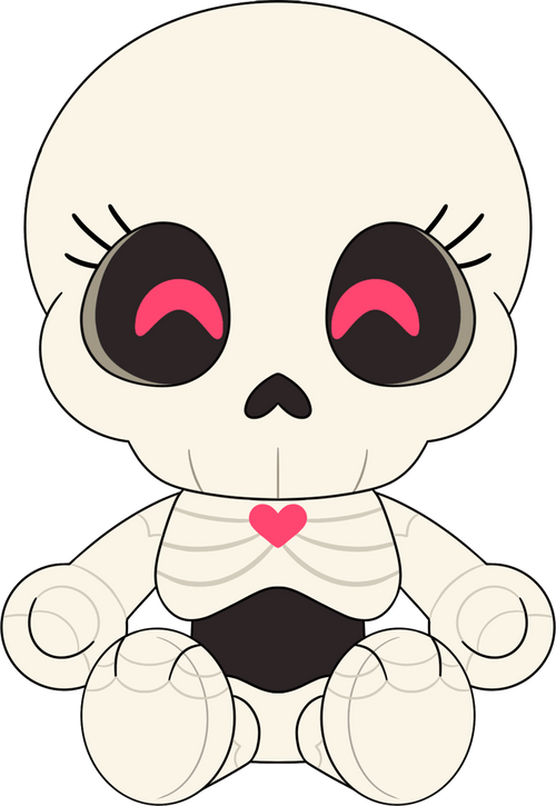 Urban Myth Skeleton Plush (9in), Youtooz plush product photograph published by Youtooz