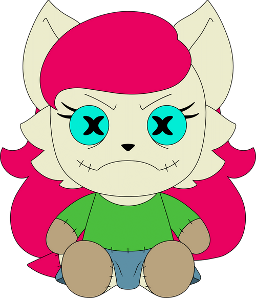 Kittydoll Plush (9in), Youtooz plush product photograph published by Youtooz