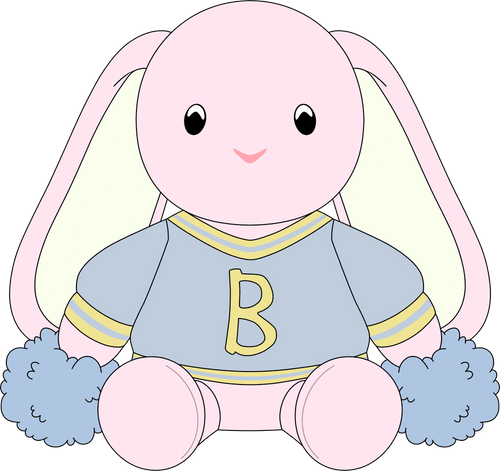 Beach Bunny Plush (9in), Youtooz plush product photograph published by Youtooz