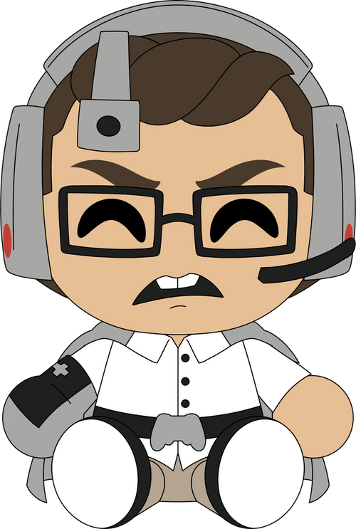 Angry Video Game Nerd Plush (9in), Youtooz plush product photograph published by Youtooz