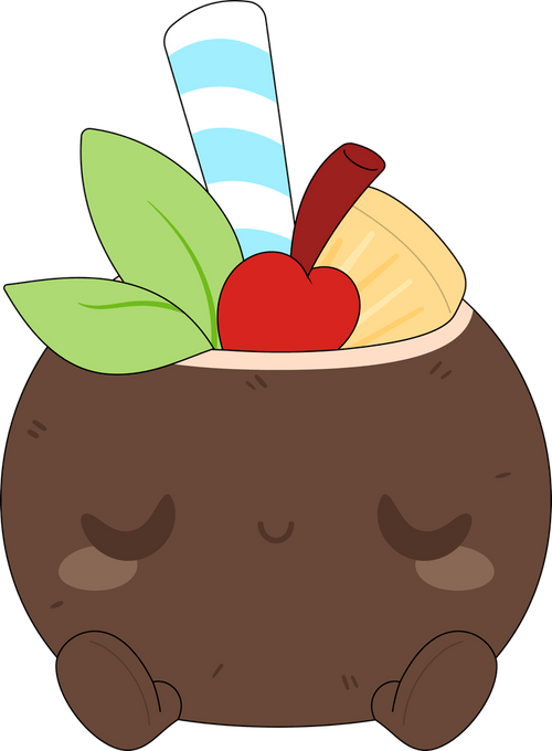 Coconut Colada Plush (9in), Youtooz plush product photograph published by Youtooz