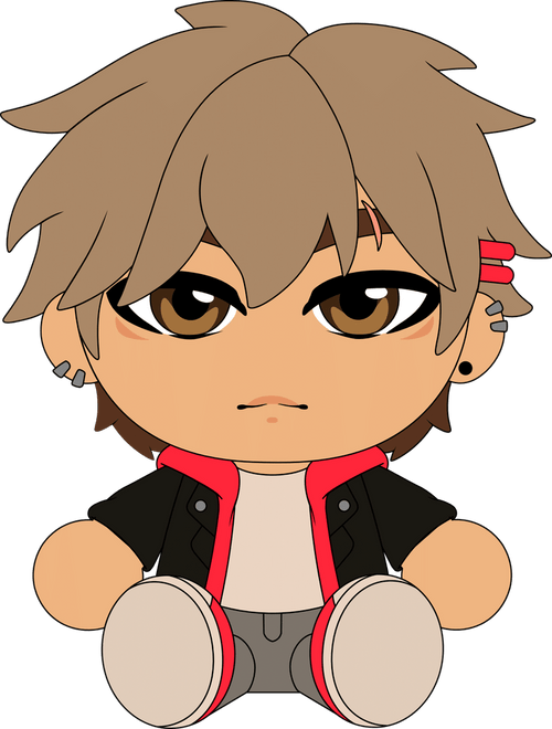 Hiroki Plush (9in), Youtooz plush product photograph published by Youtooz