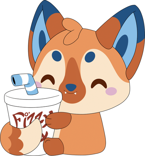 Fizzy Fox Plush (9in), Youtooz plush product photograph published by Youtooz