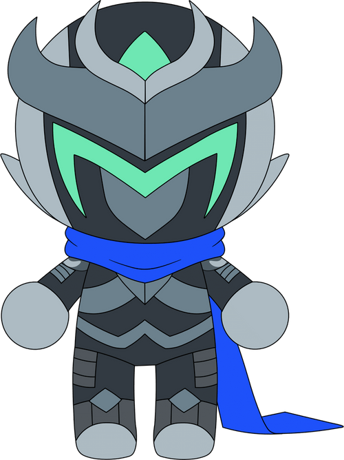 Lunar Hero Lusit Plush (9in), Youtooz plush product photograph published by Youtooz
