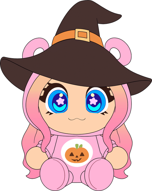 Spooky CallMehHaley Bear Plush (9in), Youtooz plush product photograph published by Youtooz