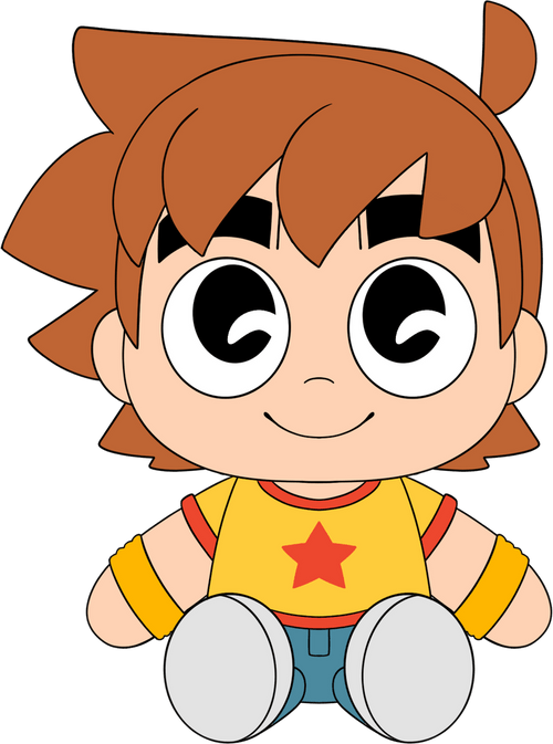 Scott Pilgrim Plush (9in), Youtooz vinyl figures product photograph published by Youtooz