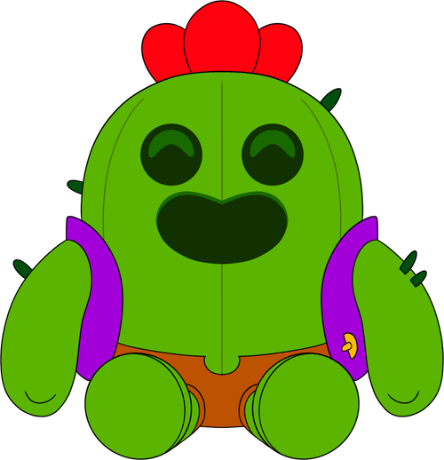 Spike Plush (9in), Youtooz plush product photograph published by Youtooz