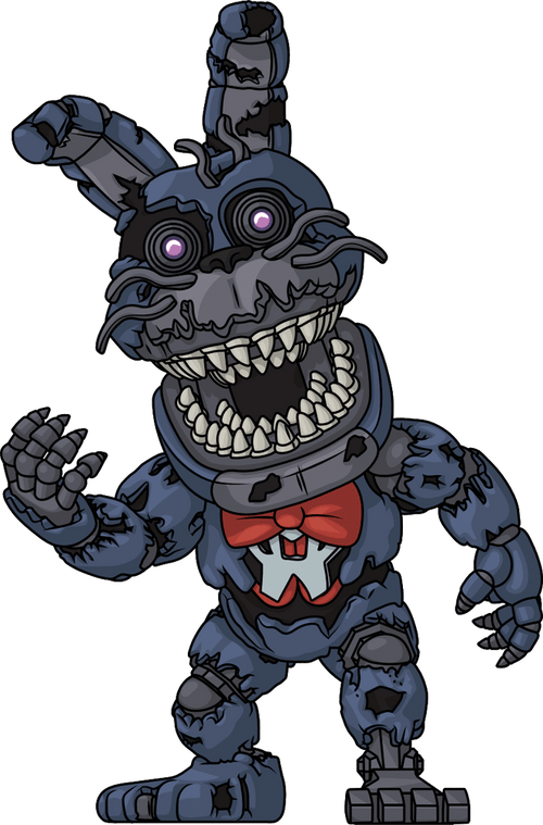 Nightmare Bonnie, Youtooz vinyl figures product photograph published by Youtooz