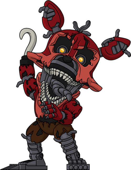 Nightmare Foxy, Youtooz vinyl figures product photograph published by Youtooz
