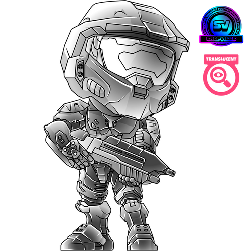 Active Camo Master Chief, Youtooz vinyl figures product photograph published by Youtooz