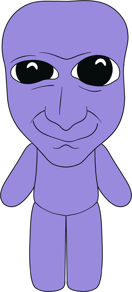 Ao Oni Plush (9in), Youtooz vinyl figures product photograph published by Youtooz