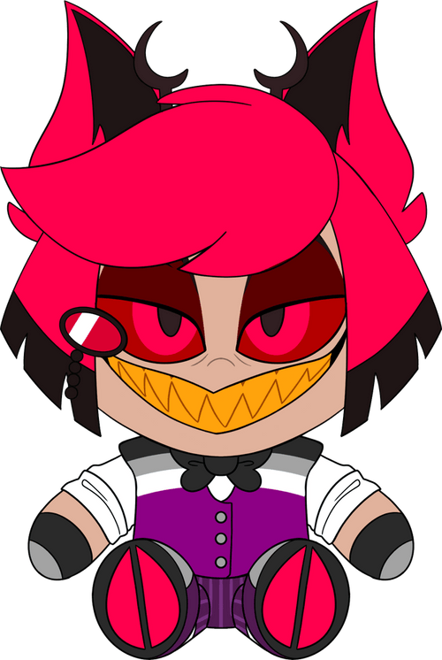 Pride Alastor Plush (9in), Youtooz vinyl figures product photograph published by Youtooz