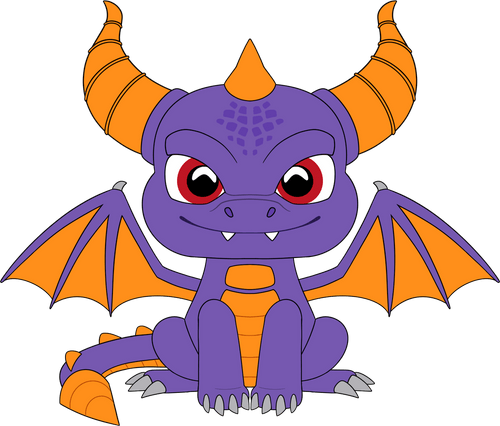 Skylanders Spyro Plush (9in), Youtooz vinyl figures product photograph published by Youtooz