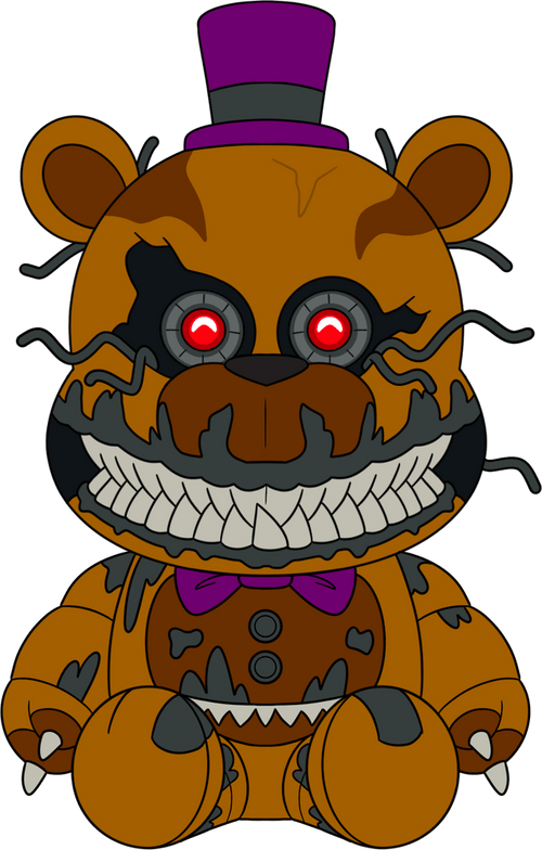 Nightmare Fredbear Plush (9in), Youtooz vinyl figures product photograph published by Youtooz