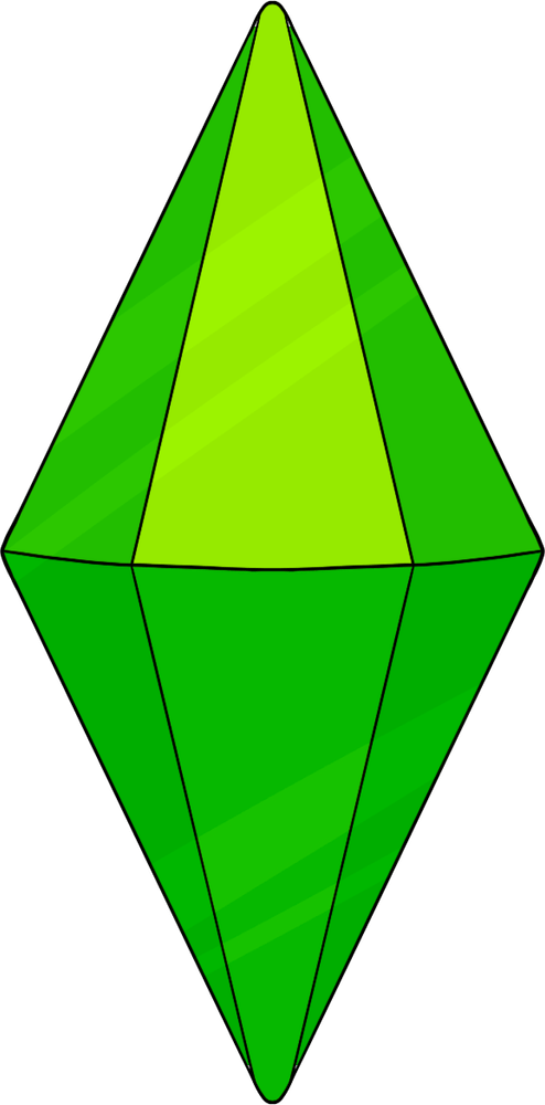 Plumbob Plush (9in), Youtooz vinyl figures product photograph published by Youtooz