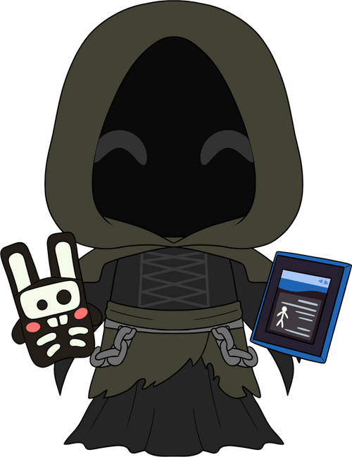 Grim Reaper Plush (9in), Youtooz vinyl figures product photograph published by Youtooz