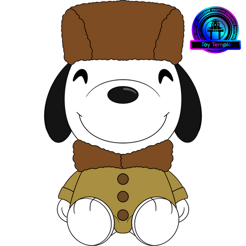 Ushanka Snoopy Plush (9in), Youtooz vinyl figures product photograph published by Youtooz