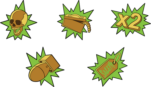 Call of Duty Zombies Pin Set 2, Youtooz vinyl figures product photograph published by Youtooz