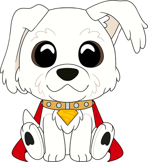 Krypto Plush (9in), Youtooz vinyl figures product photograph published by Youtooz