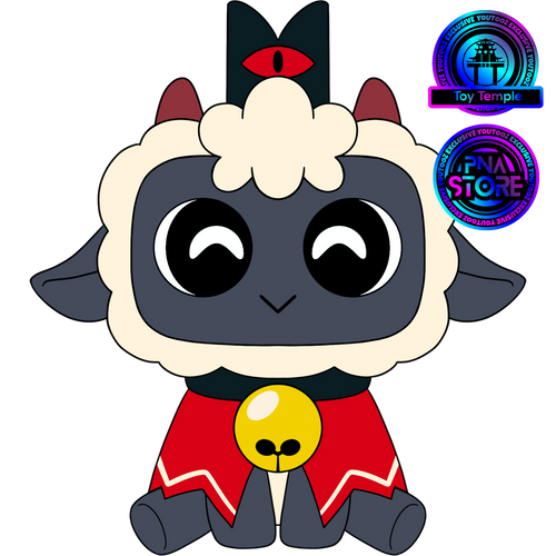 Lamb Sit Plush (16in), Youtooz vinyl figures product photograph published by Youtooz