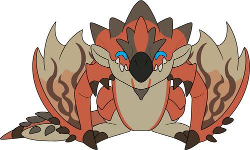 Rathalos Plush (9in), Youtooz vinyl figures product photograph published by Youtooz