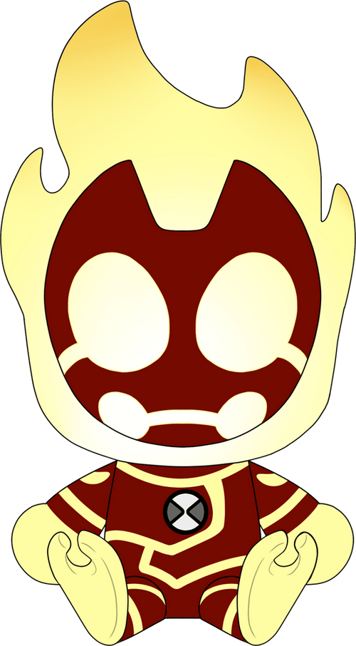 Heatblast Plush (9in), Youtooz vinyl figures product photograph published by Youtooz