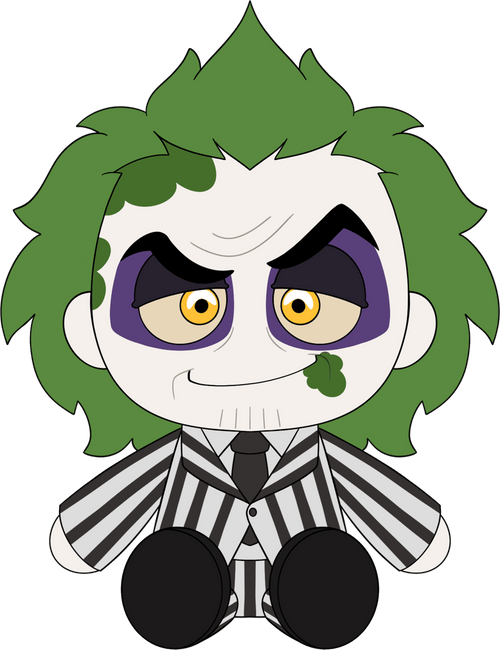 Beetlejuice Plush (9in), Youtooz vinyl figures product photograph published by Youtooz