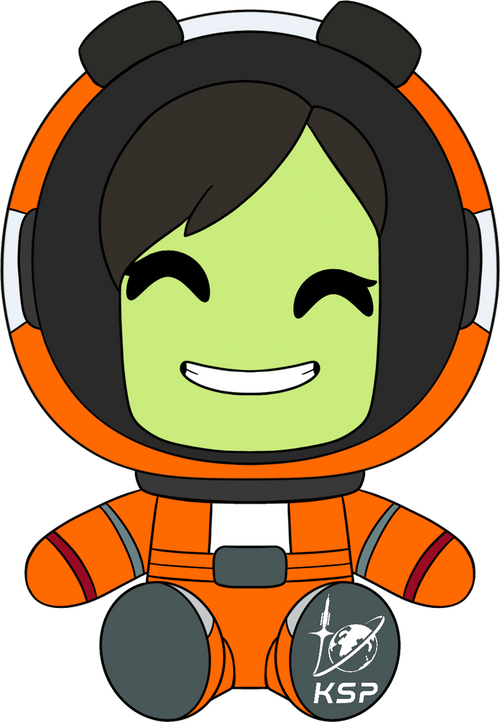 Kerbal Space Program Female Plush (9in), Youtooz vinyl figures product photograph published by Youtooz